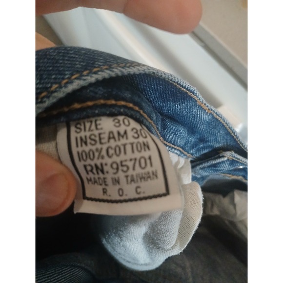 Vintage Y2K Culture Jeans 30x30  Fit 29x28 Baggy Wide Leg Hip Hop Rap - Picture 13 of 13